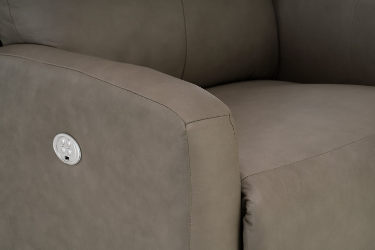 Primo Power Grey Rocker Recliner